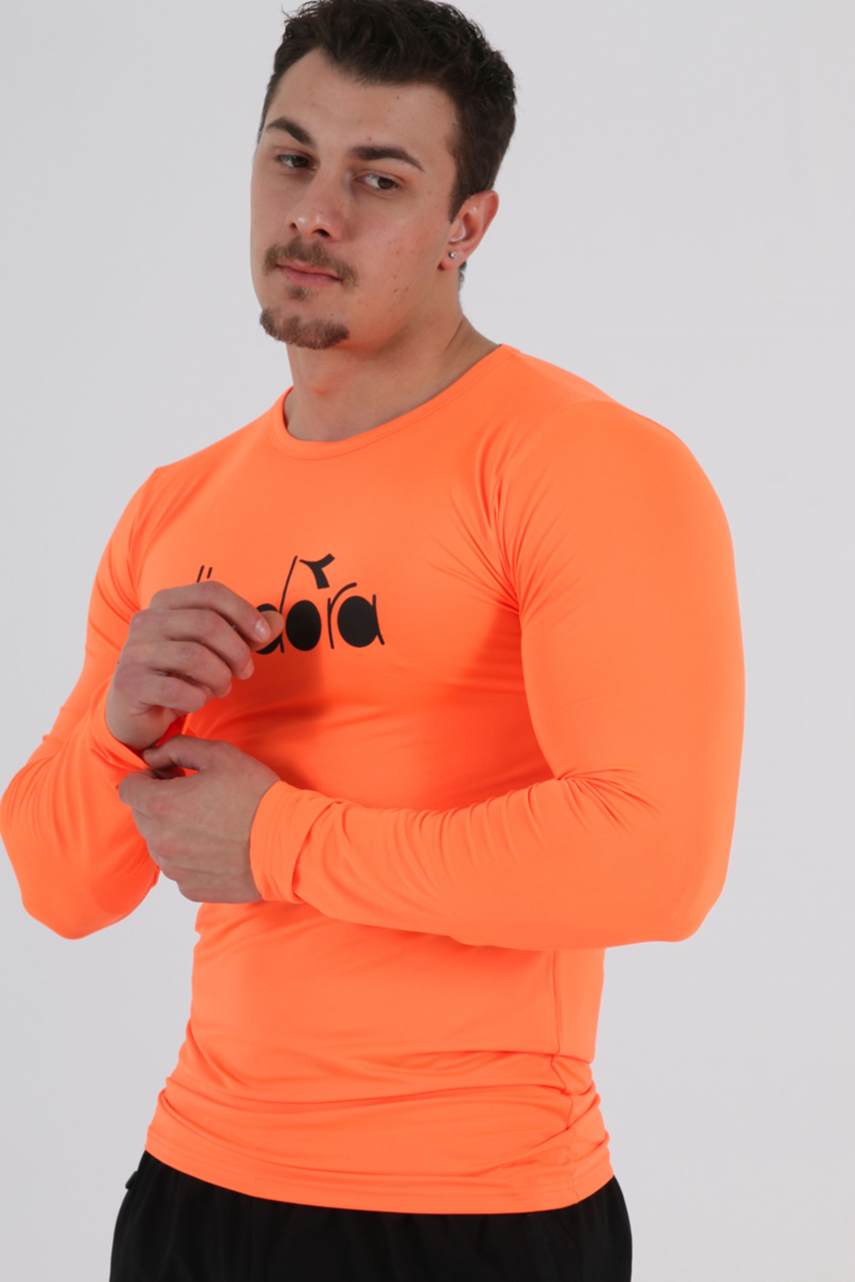 Diadora Uzun Kollu İçlik Turuncu