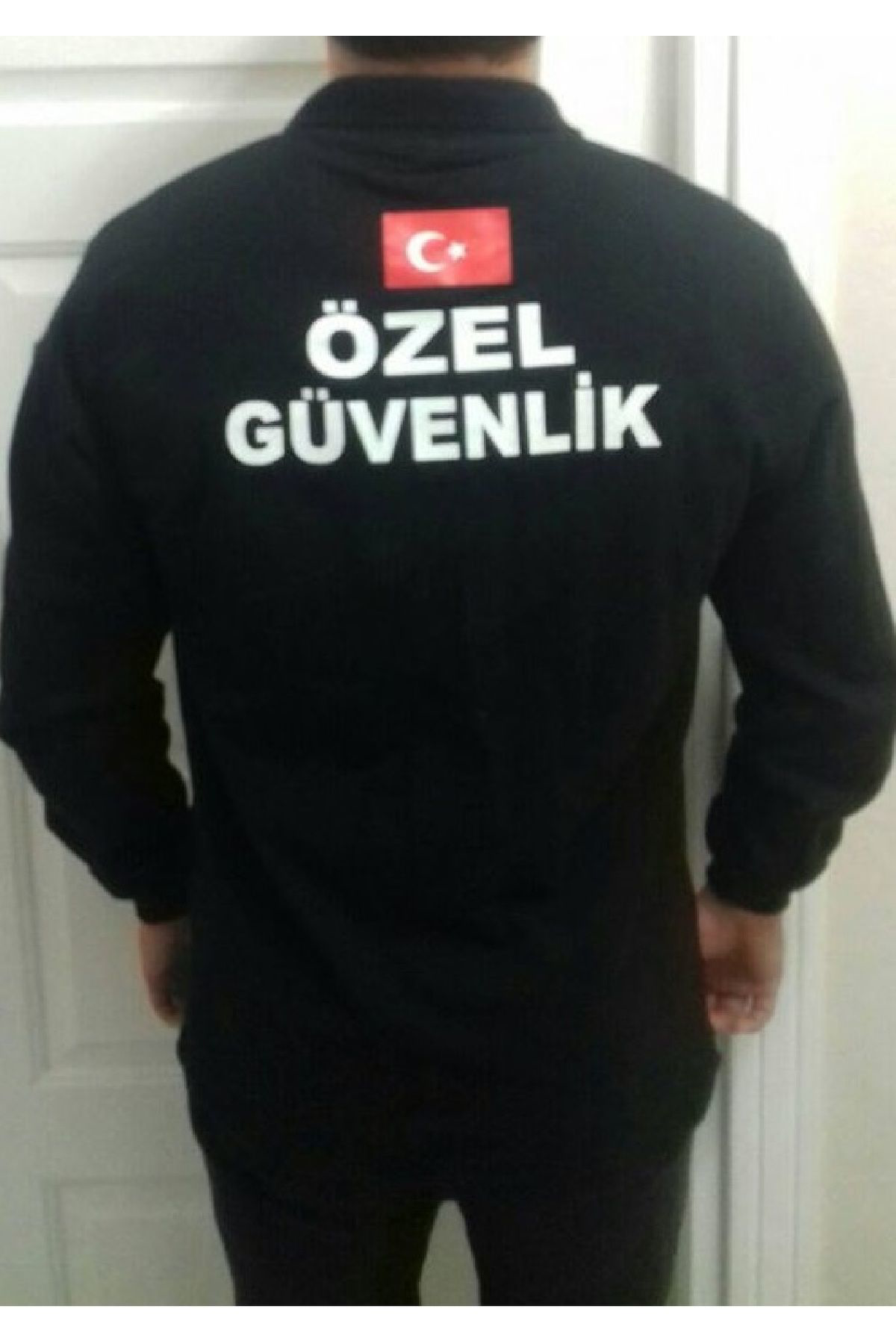 UZUN KOL,SİYAH RENK,ÖZEL GÜVENLİK TİŞÖRT SATINAL.SIVILE SATILMAZ.