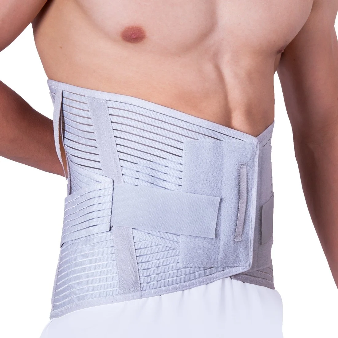 Uzun Lumbosakral Bel Korsesi (Çelik Balenli) - Lumbocare High 2540-XXL | Bel Ağrısı İçin Destekleyici Korse