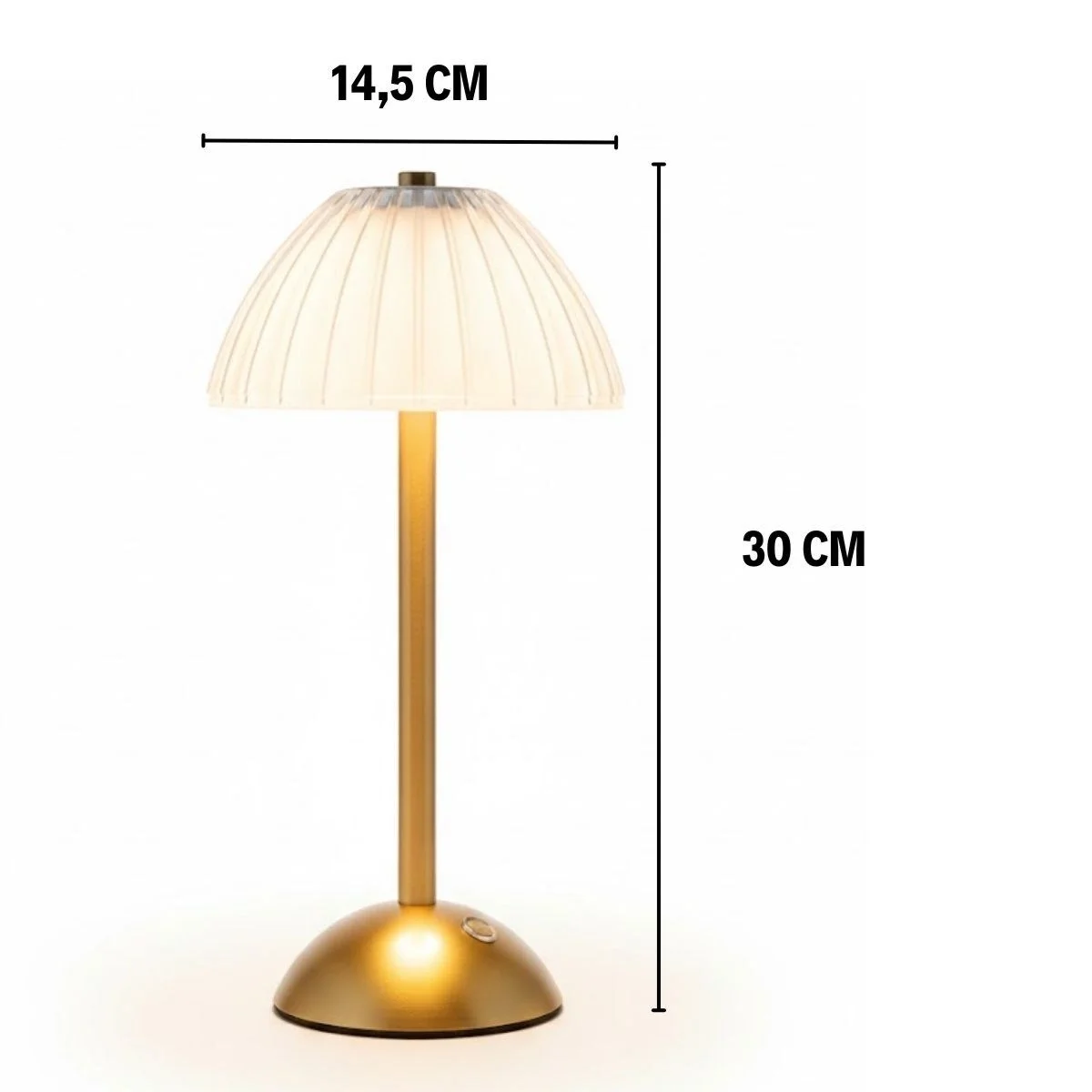 Uzun Mantar çizgili Model Led Masa Lambası – Dokunmatik, 3 Renk Işık Modlu, Şarjlı Dekoratif Gece Lambası Bx40 Fiyatı, Yorumları ve Özellikleri