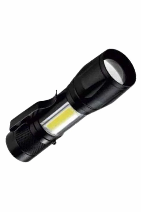 Uzun Menzilli USB Şarj Edilebilir El Feneri - 2500 Lümen COB LED Kamp Lambası