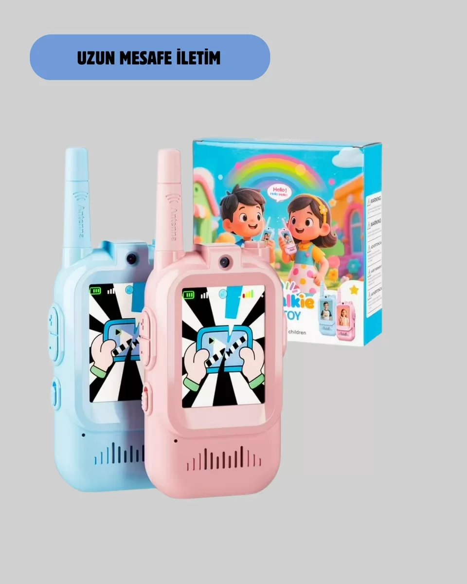 Uzun Menzilli Video Walkie Talki - Eğitici ve Eğlenceli Oyuncak