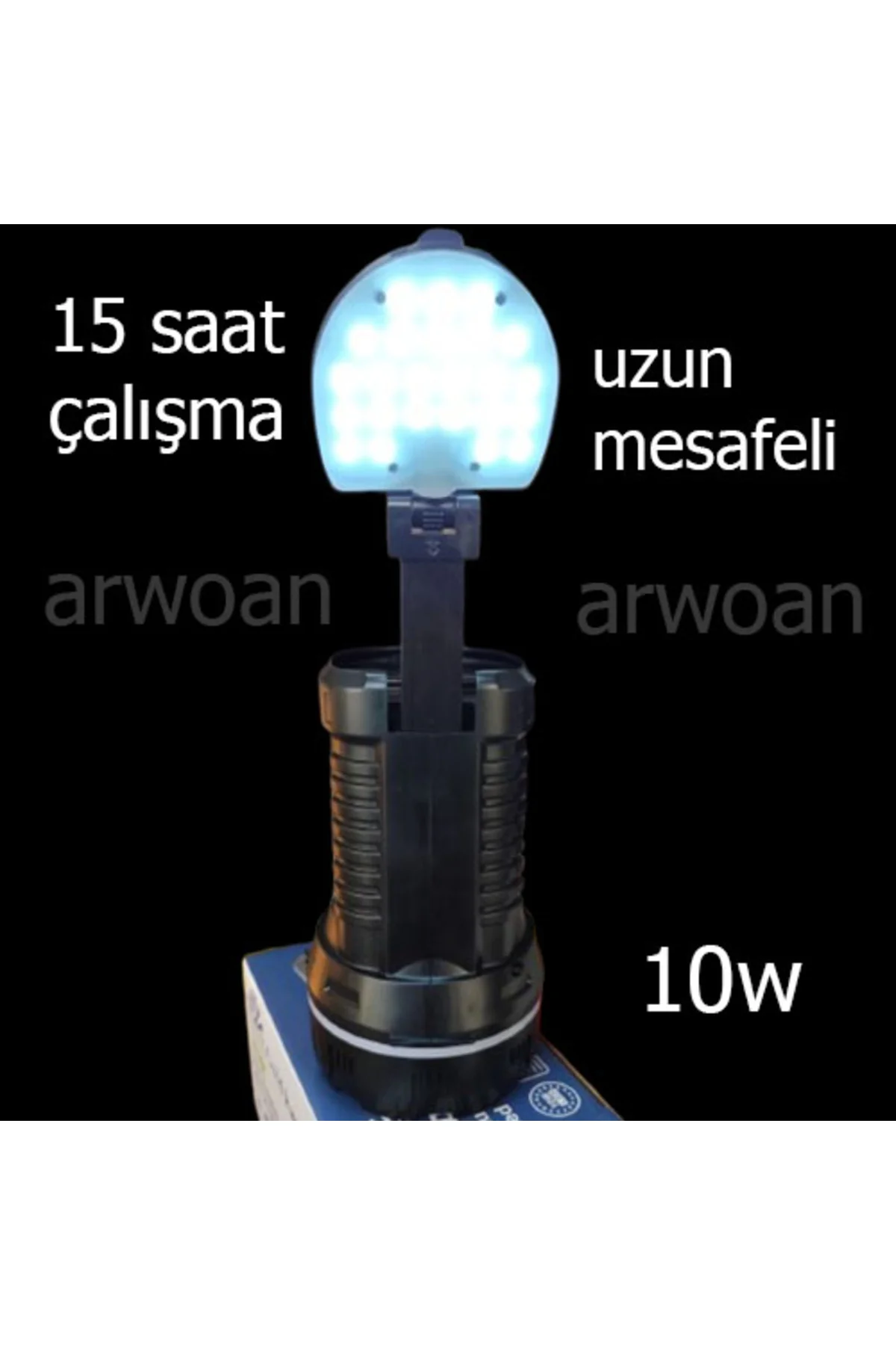 uzun mesafeli süreli el feneri