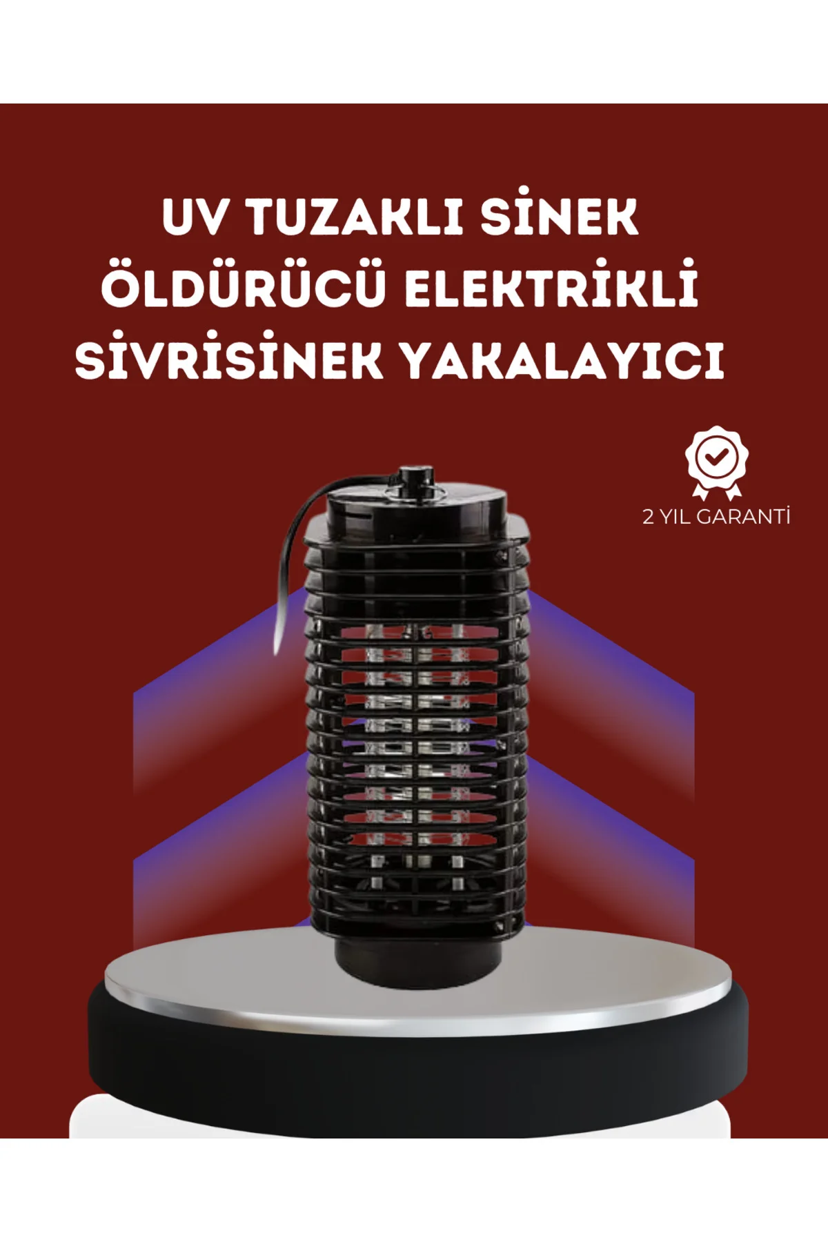 Uzun Ömürlü Elektrikli Sivrisinek Katili – Sessiz Çalışma, Güçlü