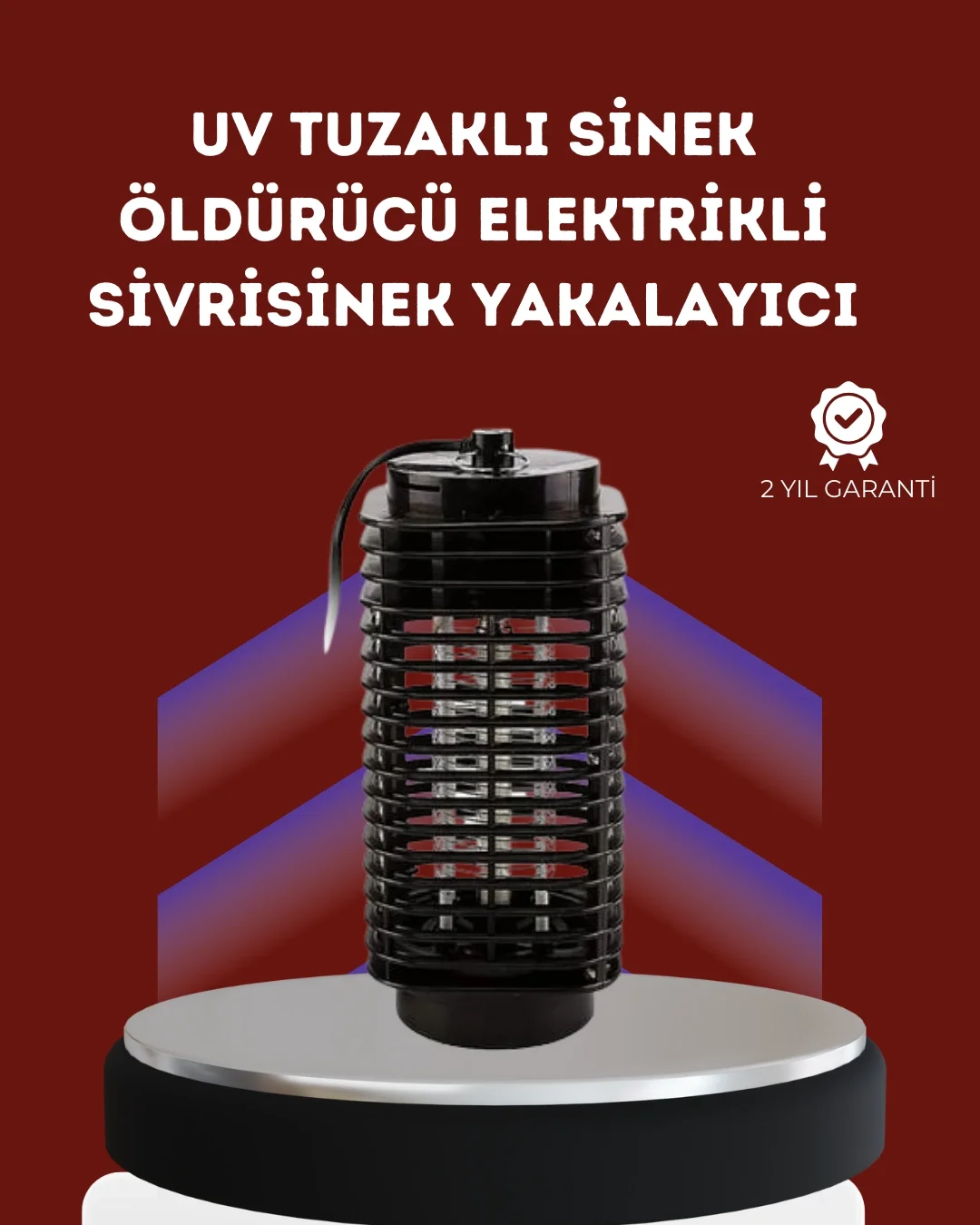 Uzun Ömürlü Elektrikli Sivrisinek Katili – Sessiz Çalışma, Güçlü Performans Fiyatı, Yorumları ve Özellikleri
