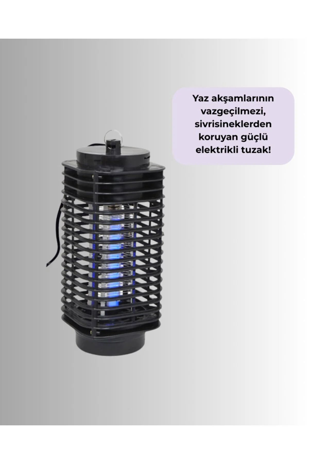 Uzun Ömürlü Elektrikli Sivrisinek Katili – Sessiz Çalışma, Güçlü