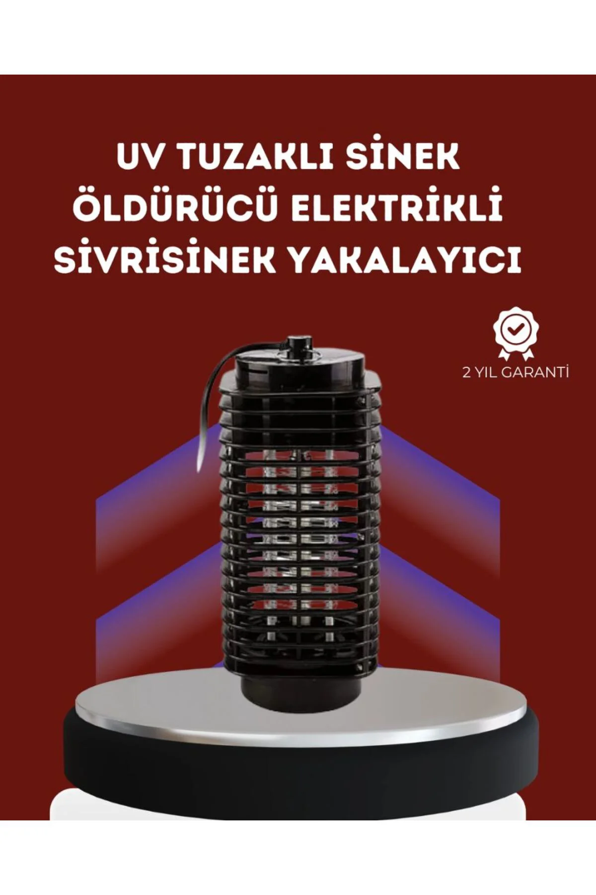 Uzun Ömürlü Elektrikli Sivrisinek Katili – Sessiz Çalışma, Güçlü