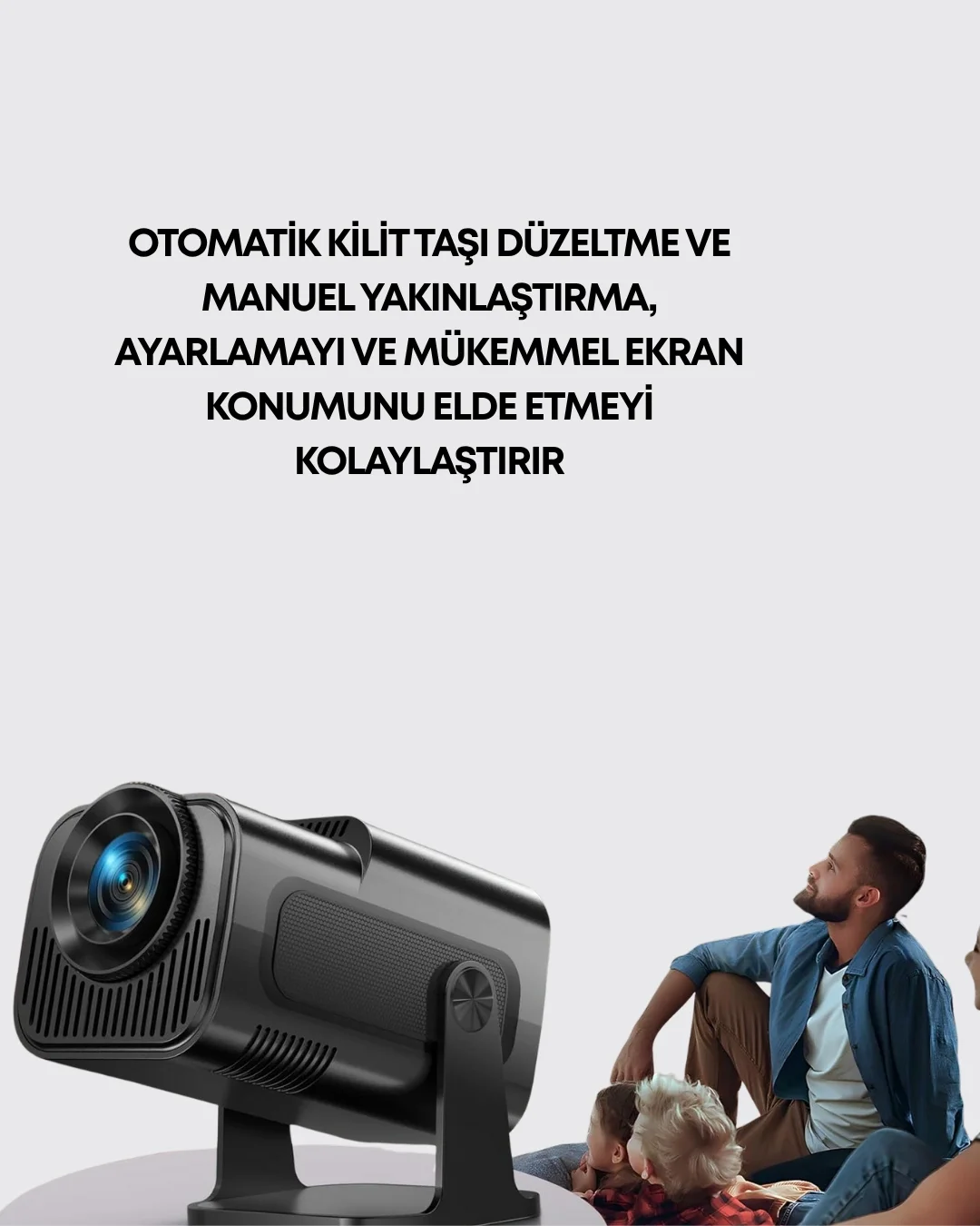 Uzun Ömürlü Lamba ve Dahili Hoparlörlü Ev Sinema Projektörü Fiyatı, Yorumları ve Özellikleri