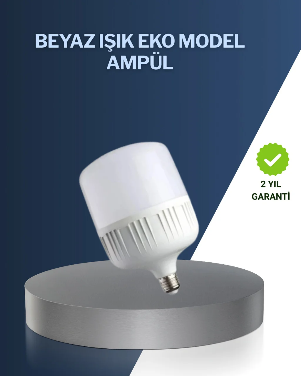 Uzun Ömürlü Şarjlı Led Ampul 30 Watt Güçlü Aydınlatma - Lisinya Diğer