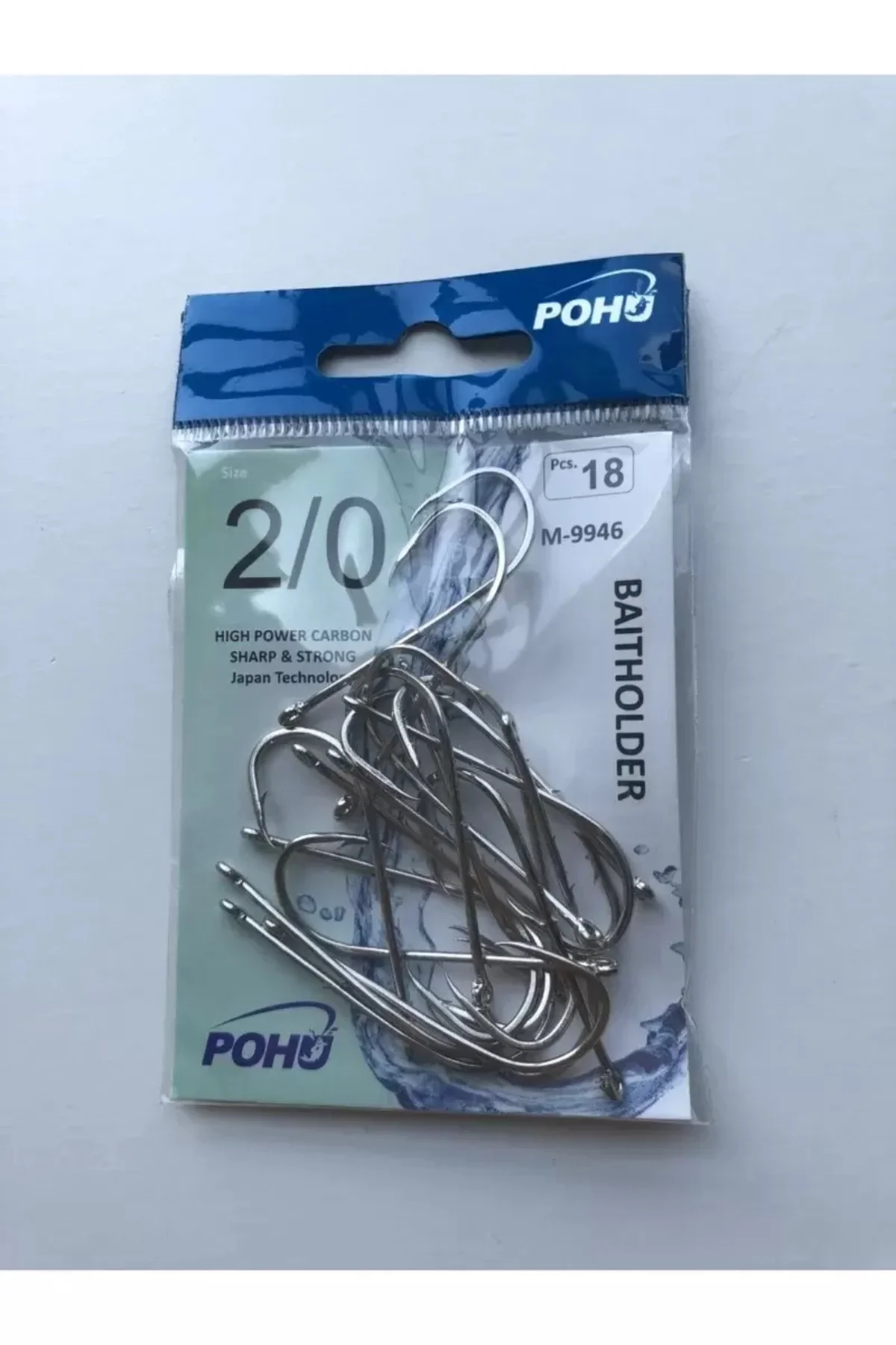 Uzun Pa.la Delikli Sap 2/0 Numara 18'li Paket Beyaz M-9946 Baitho