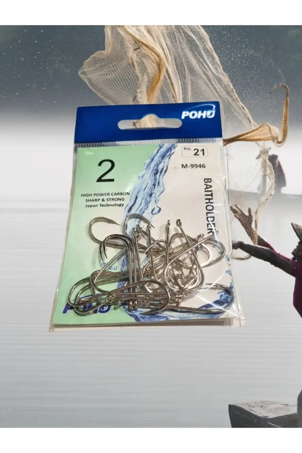 Uzun Pa.la Delikli Sap 2 Numara 21'li Paket Beyaz M-9946 Baithold