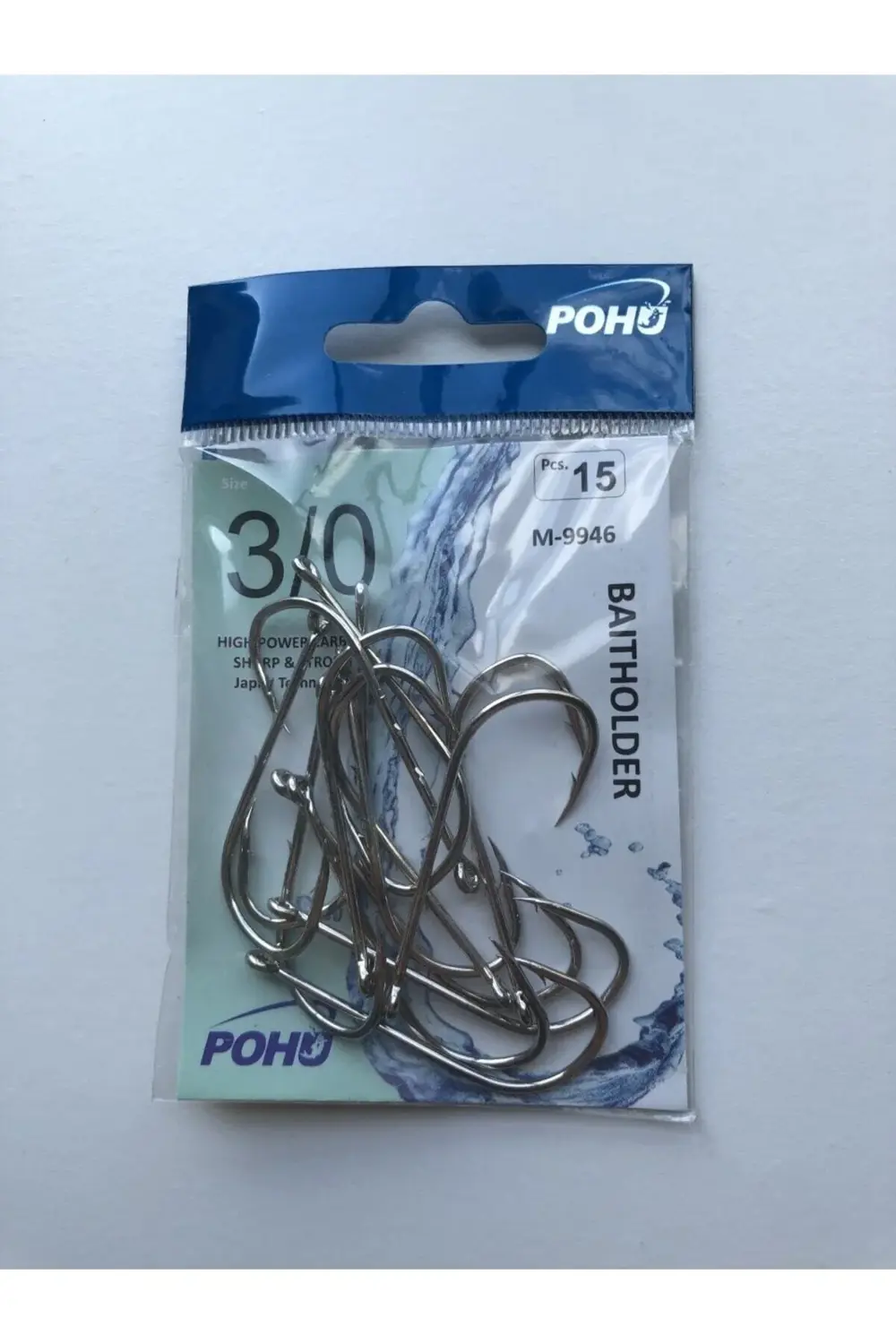 Uzun Pa.la Delikli Sap 3/0 Numara 15'li Paket Beyaz M-9946 Baitho