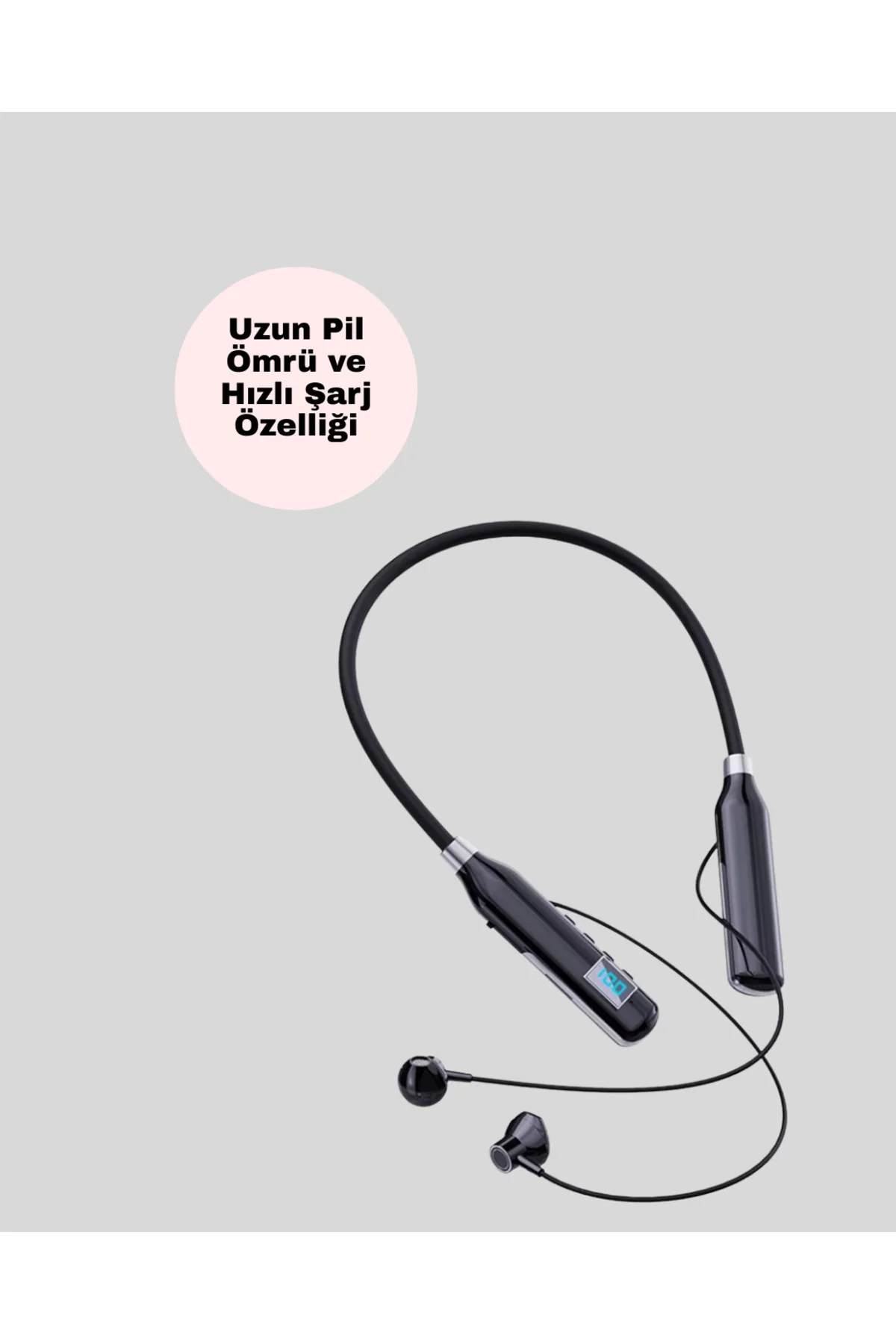 Uzun Pil Ömrü ve Hızlı Şarj Özellikli Bluetooth Kulaklık - Lisiny