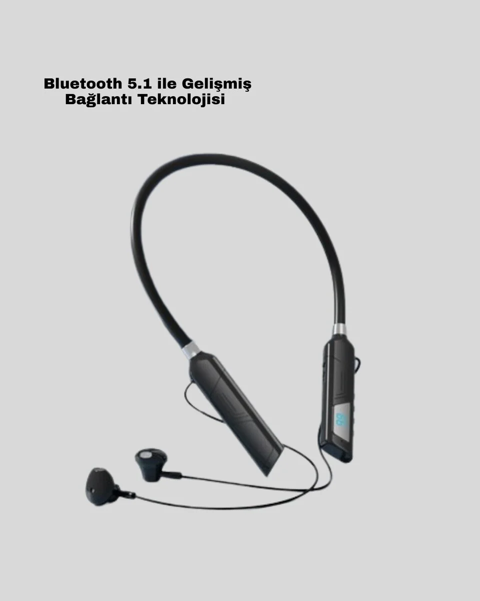 Uzun Pil Ömrü ve Hızlı Şarj Özellikli Bluetooth Kulaklık