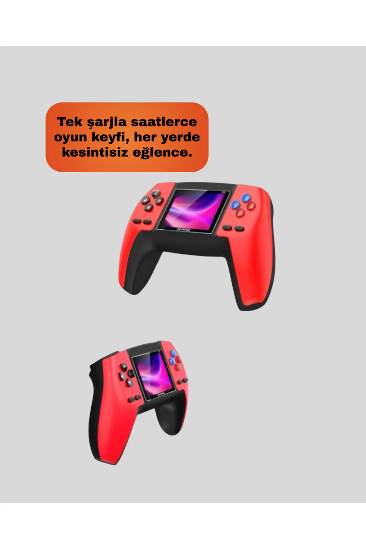 Uzun Pil Ömürlü 520 Oyunlu P5 Retro Konsol