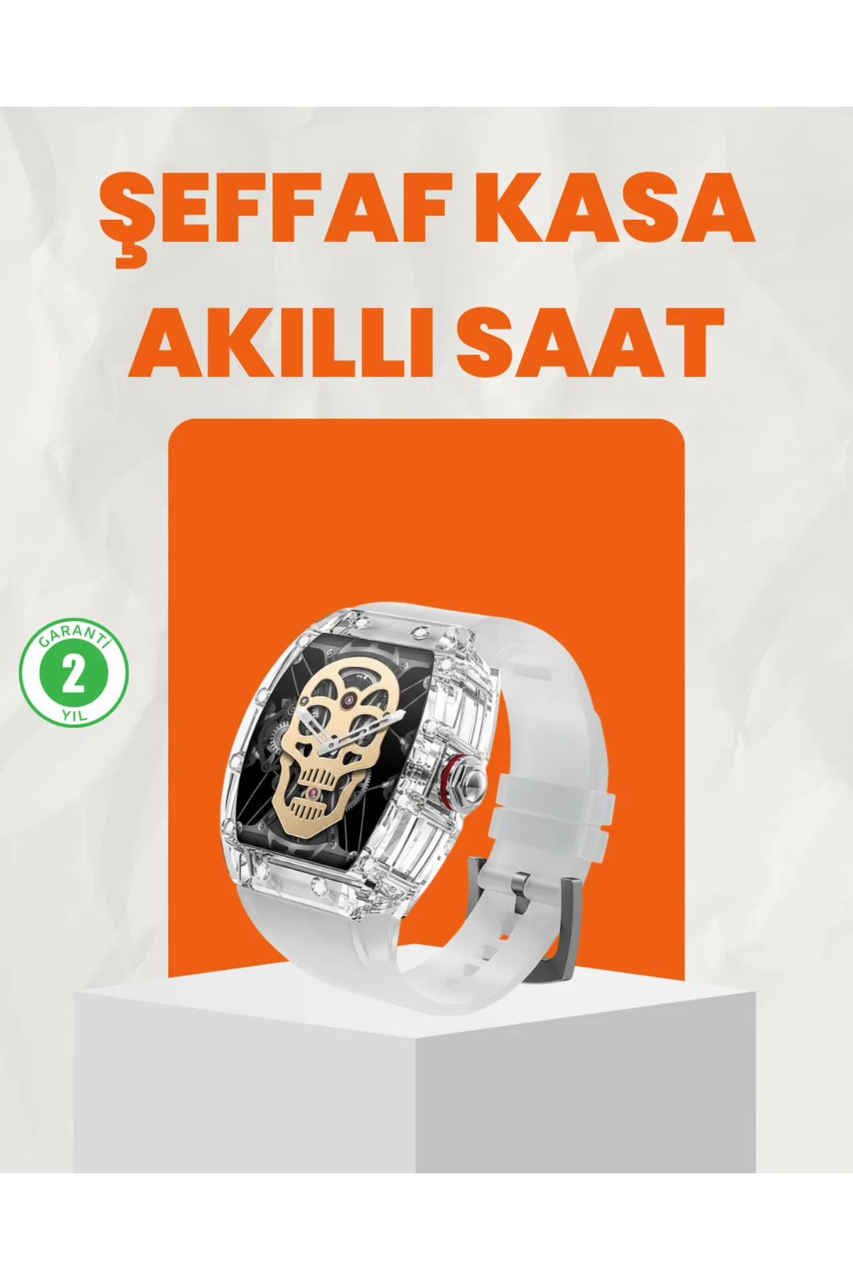 Uzun Pil Ömürlü Akıllı Saat Spor Ve Günlük Kullanım