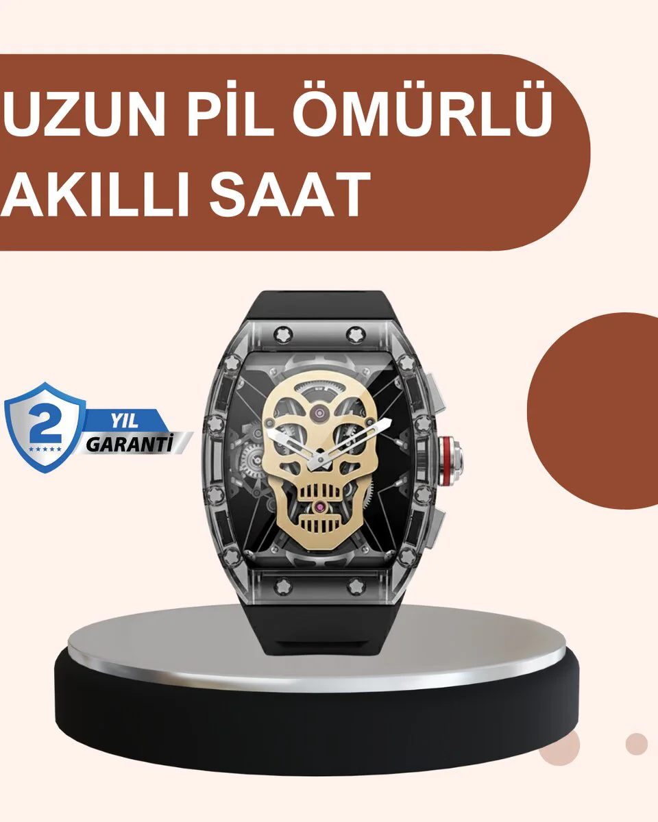 Uzun Pil Ömürlü Akıllı Saat: 1 Haftalık Pil Ömrü ile Spor ve Günlük Hayatın Tek Partneri