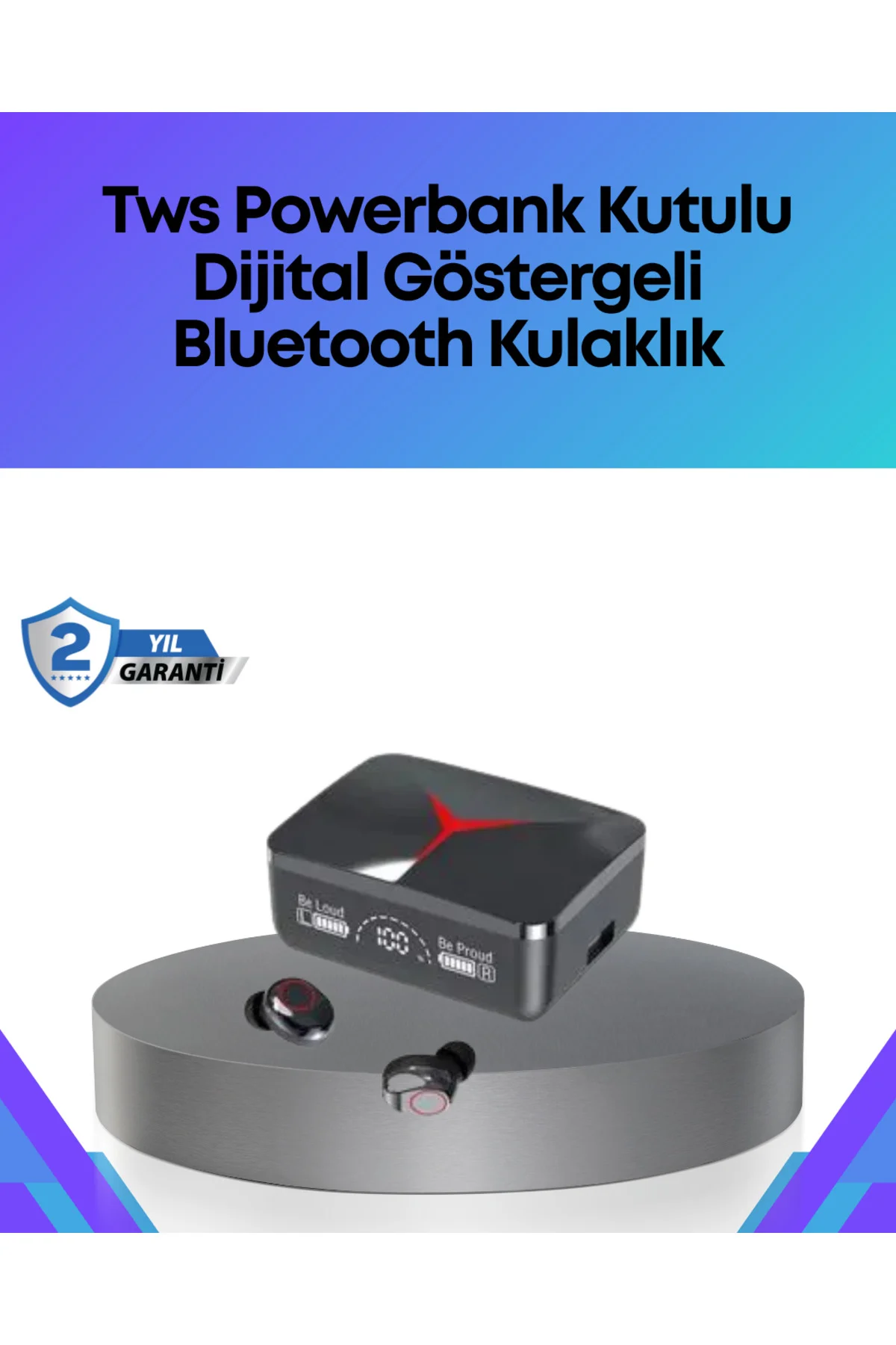 Uzun Pil Ömürlü Bluetooth Kulaklık – Spor ve Günlük Kullanım İçin