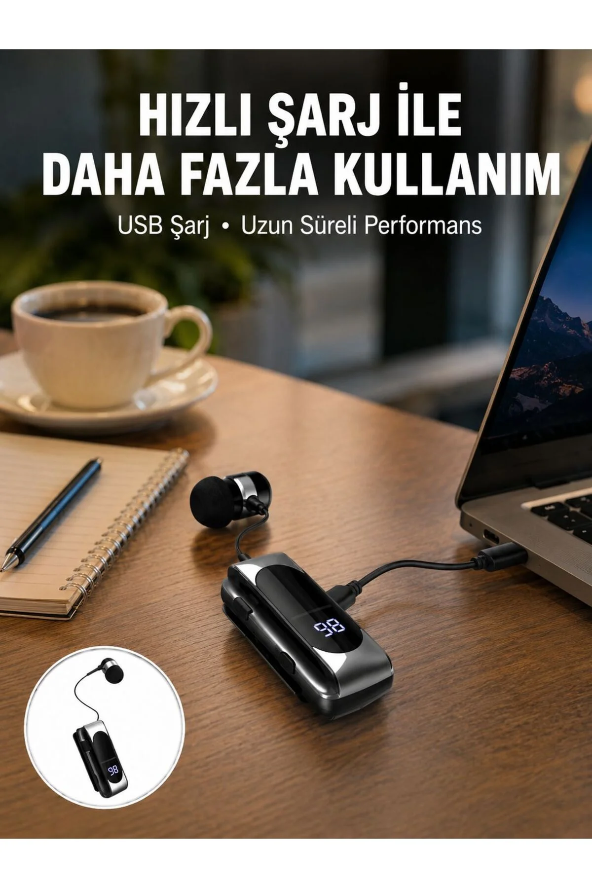 Uzun Pil Ömürlü Kablosuz Kulaklık – 25 Saat Konuşma ve Müzik Süresi Yeni Nesil Uzun Pil Ömürlü Kablosuz Kulaklık – 25 Saat Konuşma ve Müzik Süresi Yeni Nesil
