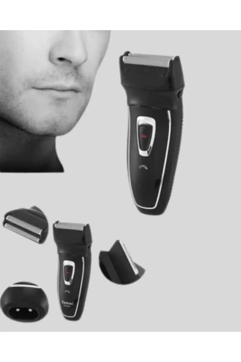 Uzun Pil Ömürlü Şarjlı Tıraş Makinesi – Hızlı Şarj, Ergonomik Tas