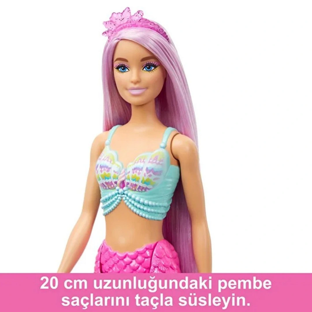 Uzun Saçlı Muhteşem Deniz Kızı