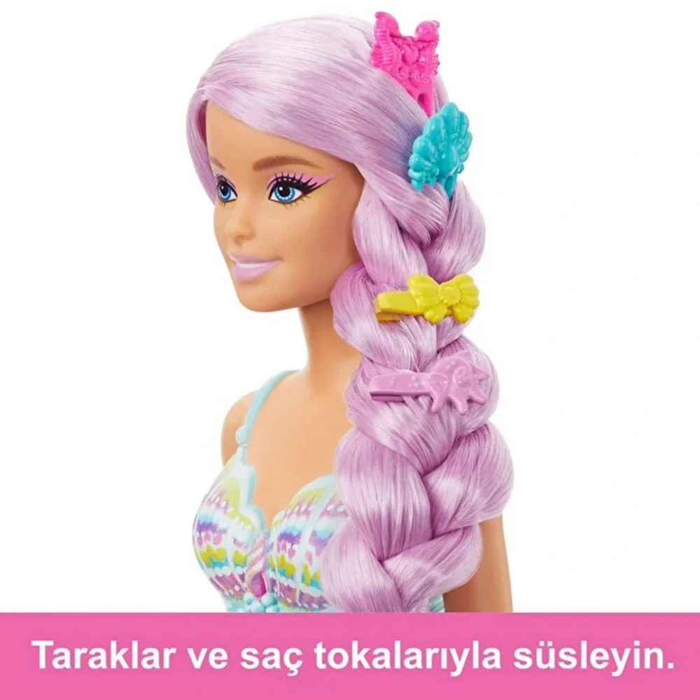Uzun Saçlı Muhteşem Deniz Kızı