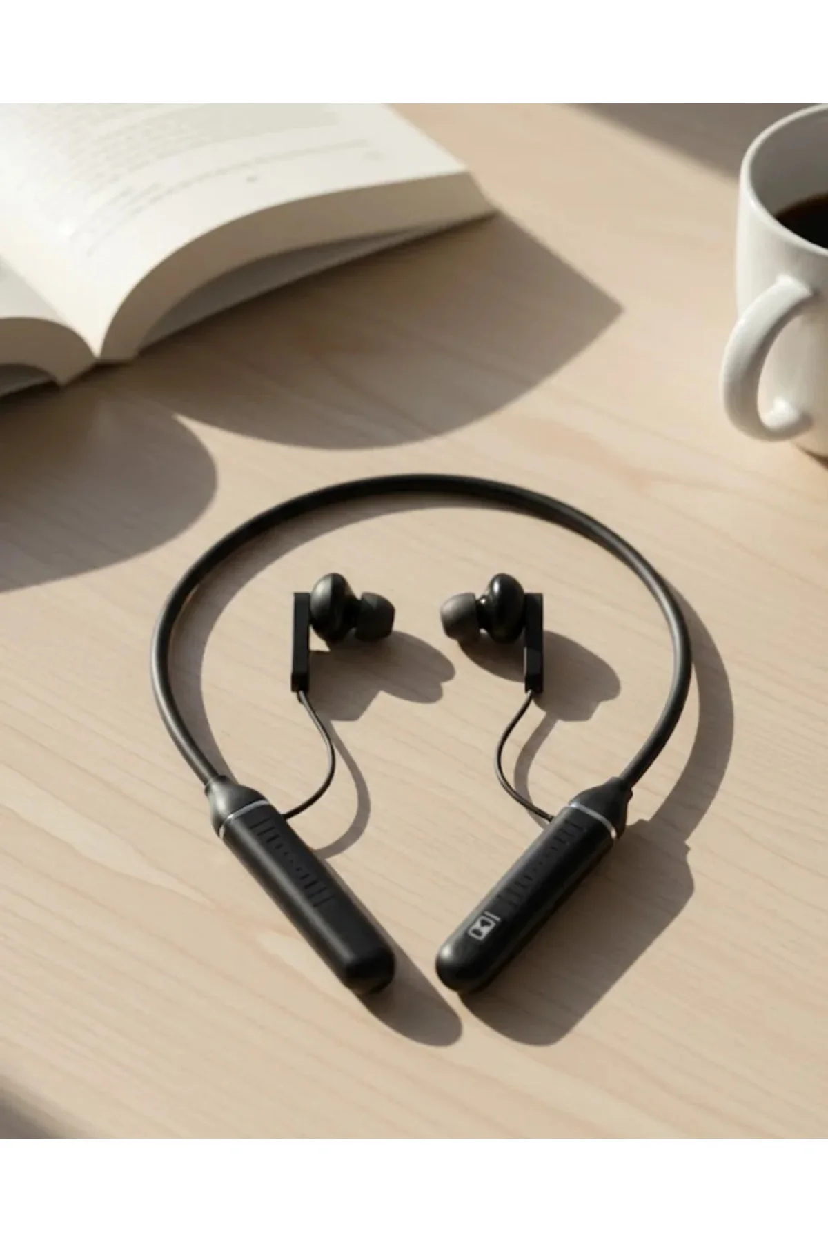 Uzun Süre Kullanımlı Kablosuz Boyun Askılı Stereo Kulaklık Güçlü 