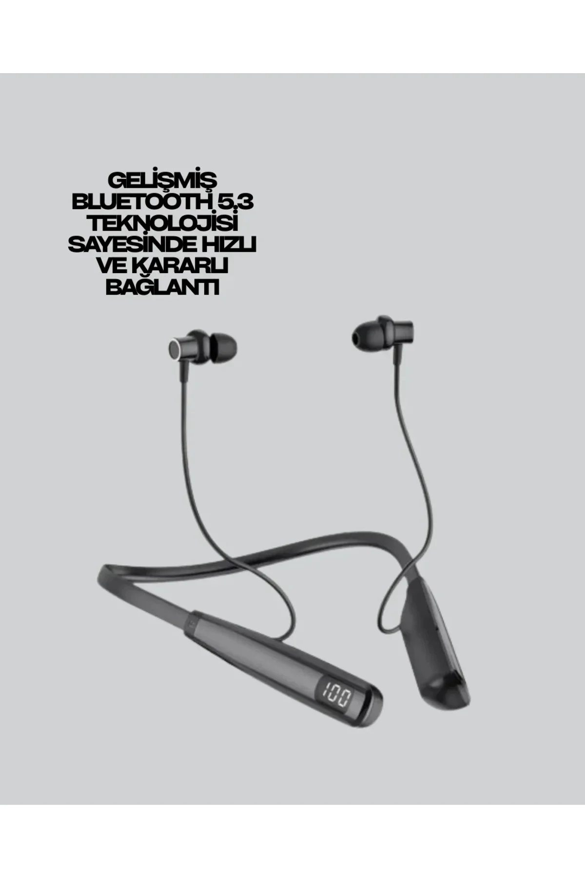 Uzun Süreli Kullanım Boyun Askılı Kablosuz Kulaklık Hızlı Şarj, Ergonok Tasarım Uzun Süreli Kullanım Boyun Askılı Kablosuz Kulaklık Hızlı Şarj, Ergonok Tasarım