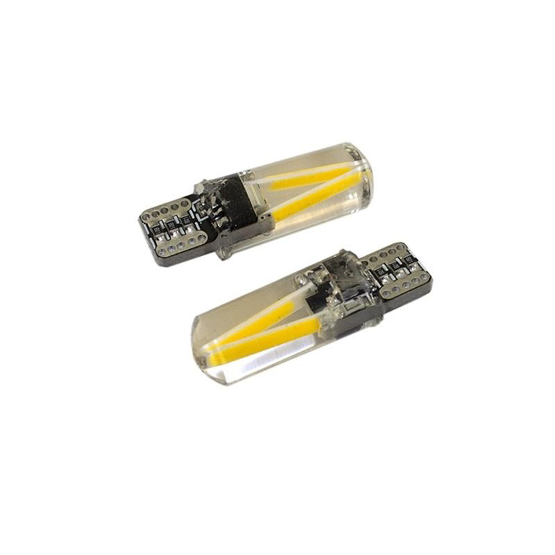Uzun T10 Cob Ledli Canbus'Lı Silikon Dekoratif Ampul 12V-3W Turun