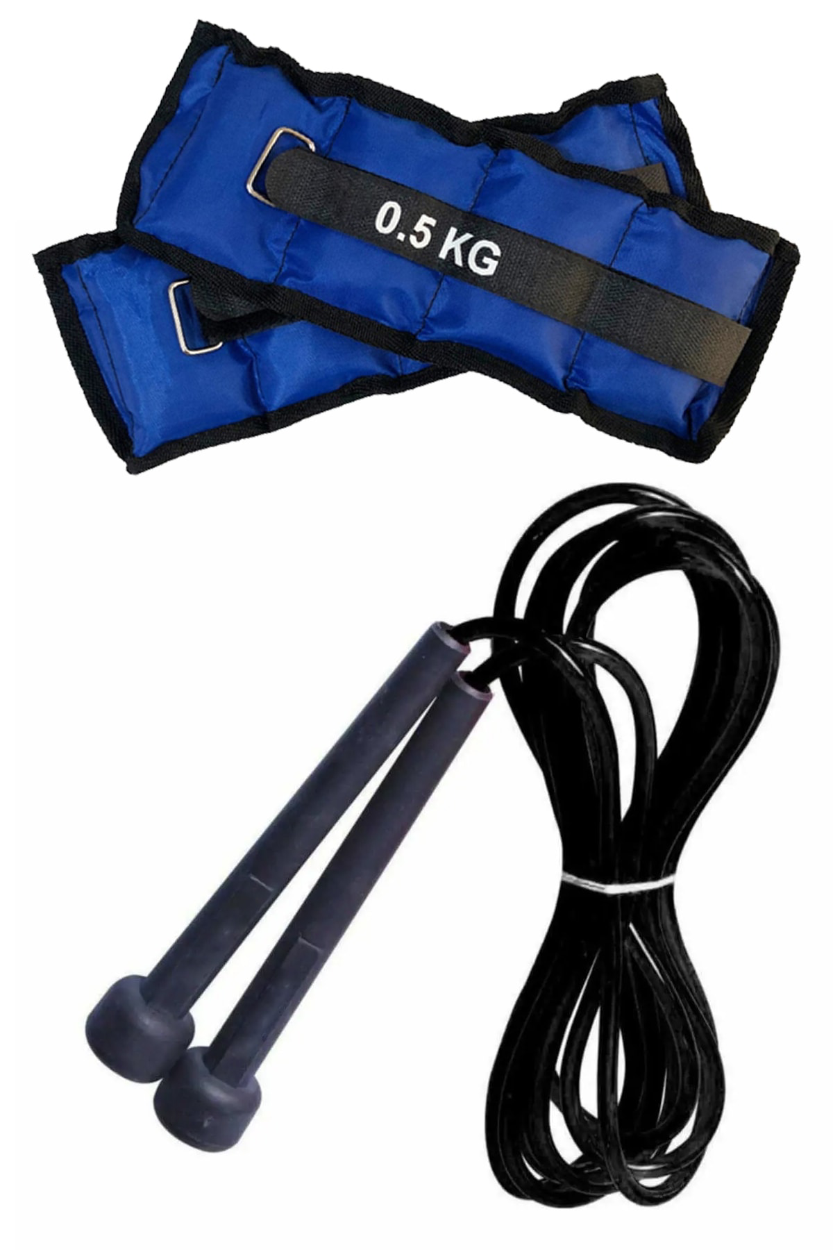 Jet Uzunluğu Ayarlanabilir Atlama İpi Ve El Ayak Ağırlığı Kum Torbası