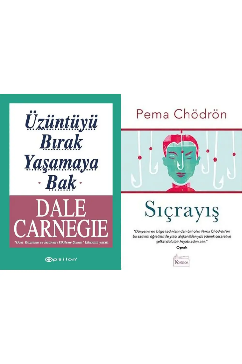 Üzüntüyü Bırak Yaşamaya Bak + Sıçrayış 2 Kitap Set