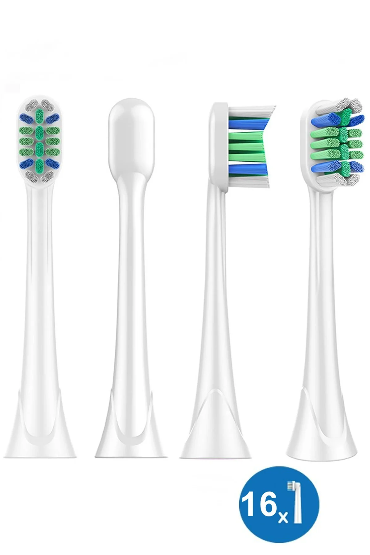 V Clean Sonic Soft Temizlik - Phlips Sonicare Uyumlu 16 Adet Yede