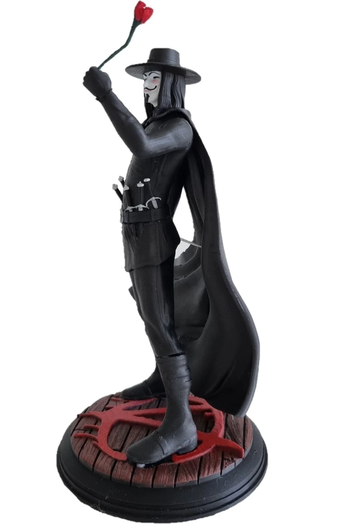 V For Vandetta/ Figür / Yükseklik 28 Cm