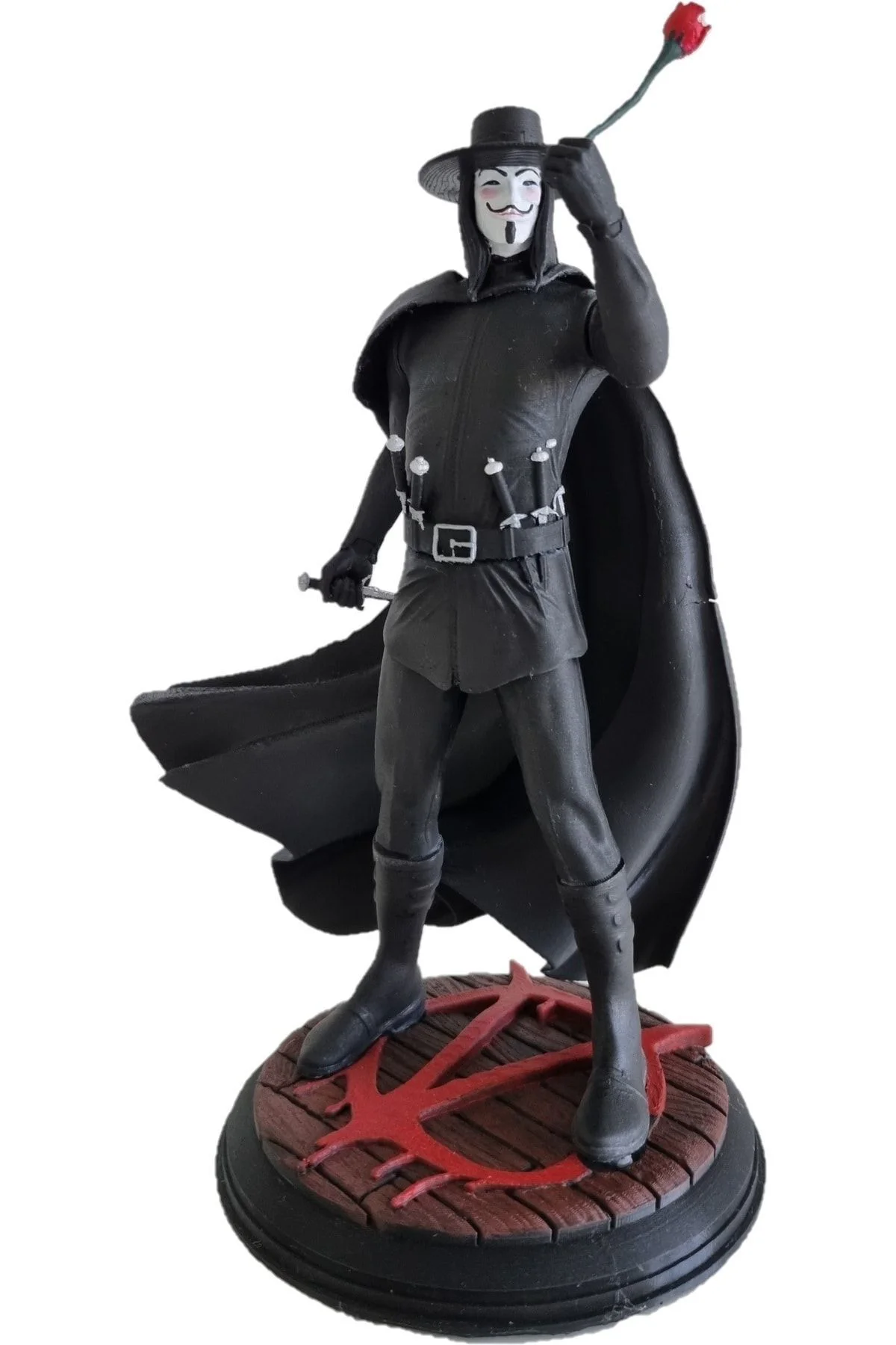 V For Vandetta/ Figür / Yükseklik 28 Cm