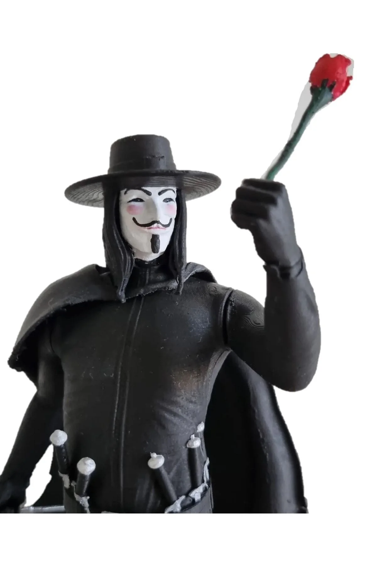 V For Vandetta/ Figür / Yükseklik 28 Cm