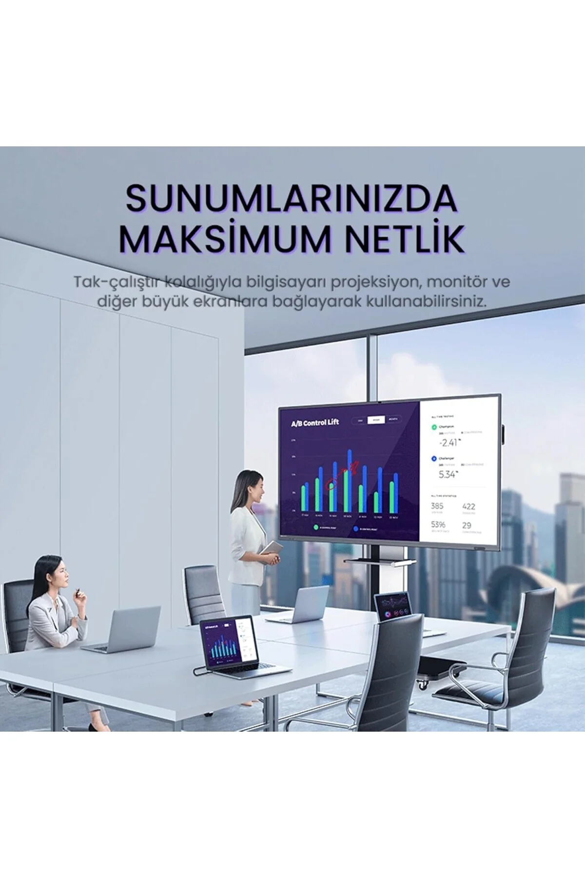 V-H109 18Gbps HDR 4K 60Hz 3D HDMI 2.0 Kablo 5 Metre