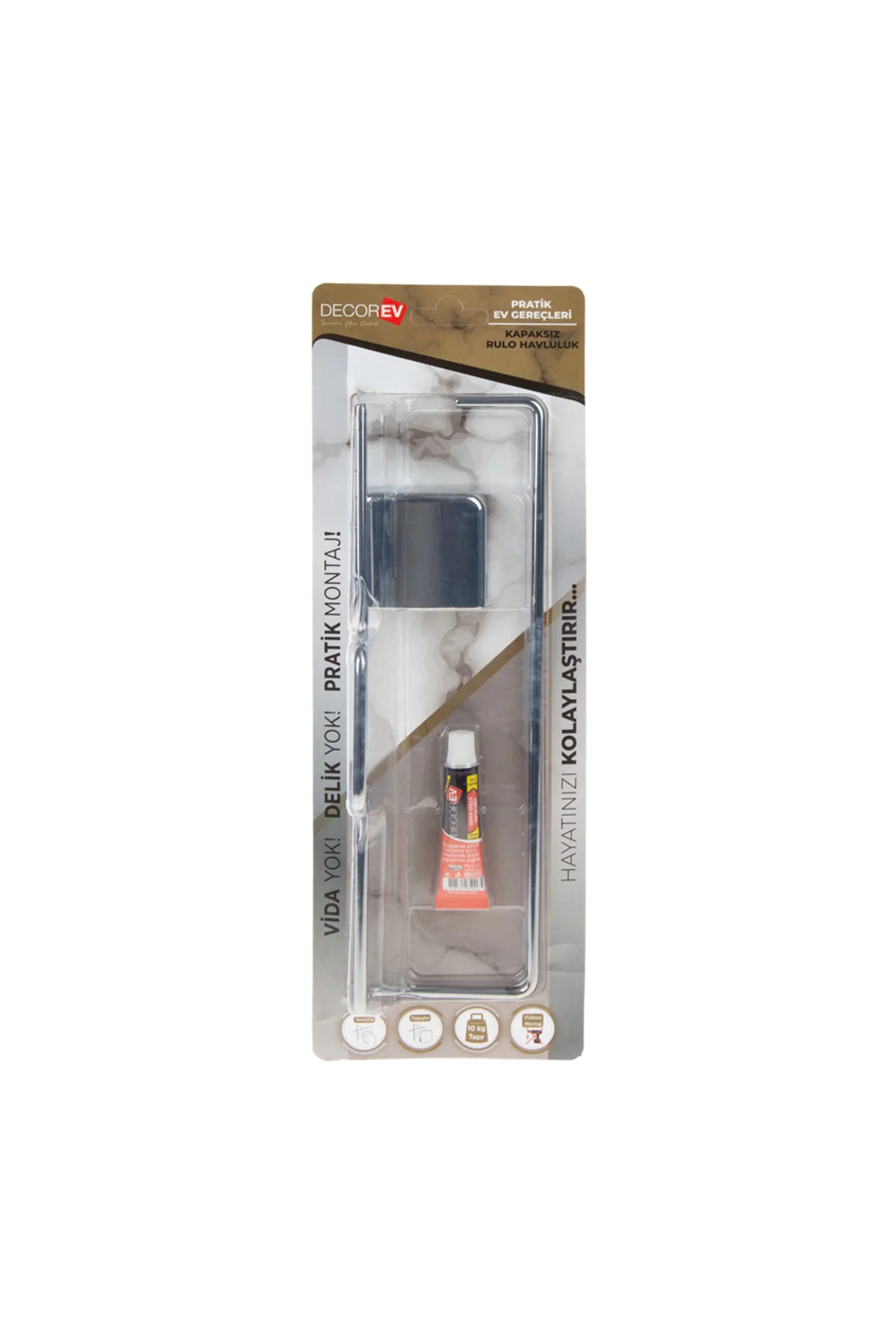 V Havluluk Rulo Krom Kapaksız Dc-4776 7768 Fiyatı, Yorumları ve Özellikleri