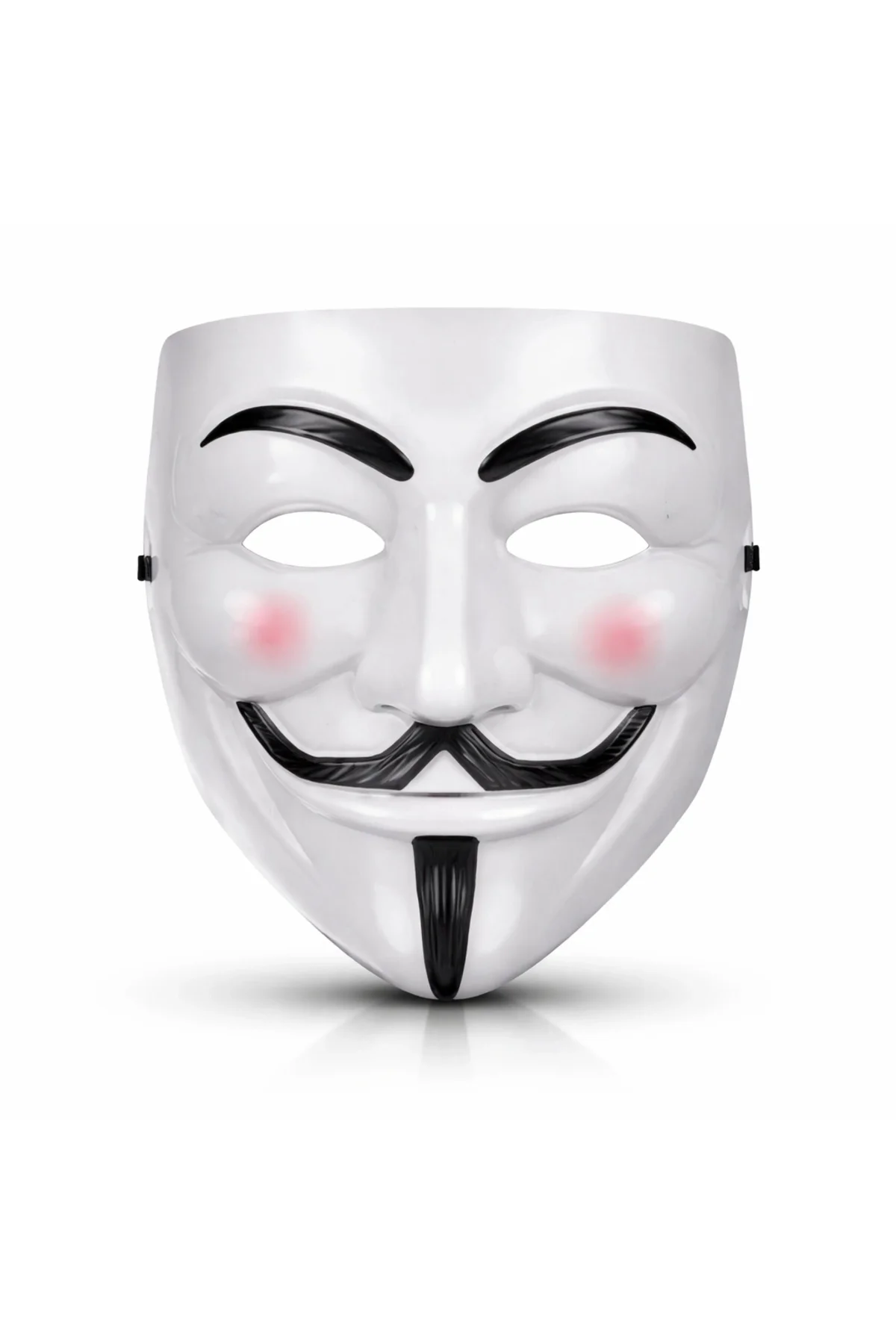 V Mask Premium Vendetta Beyaz Maske (guy Fawkes Stil)