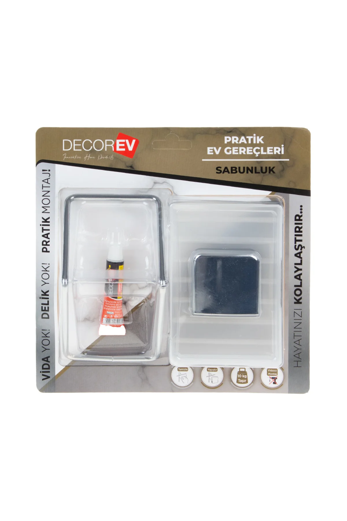 V Sabunluk Krom Plastik Hazne Dc-4784 7843 Fiyatı, Yorumları ve Özellikleri