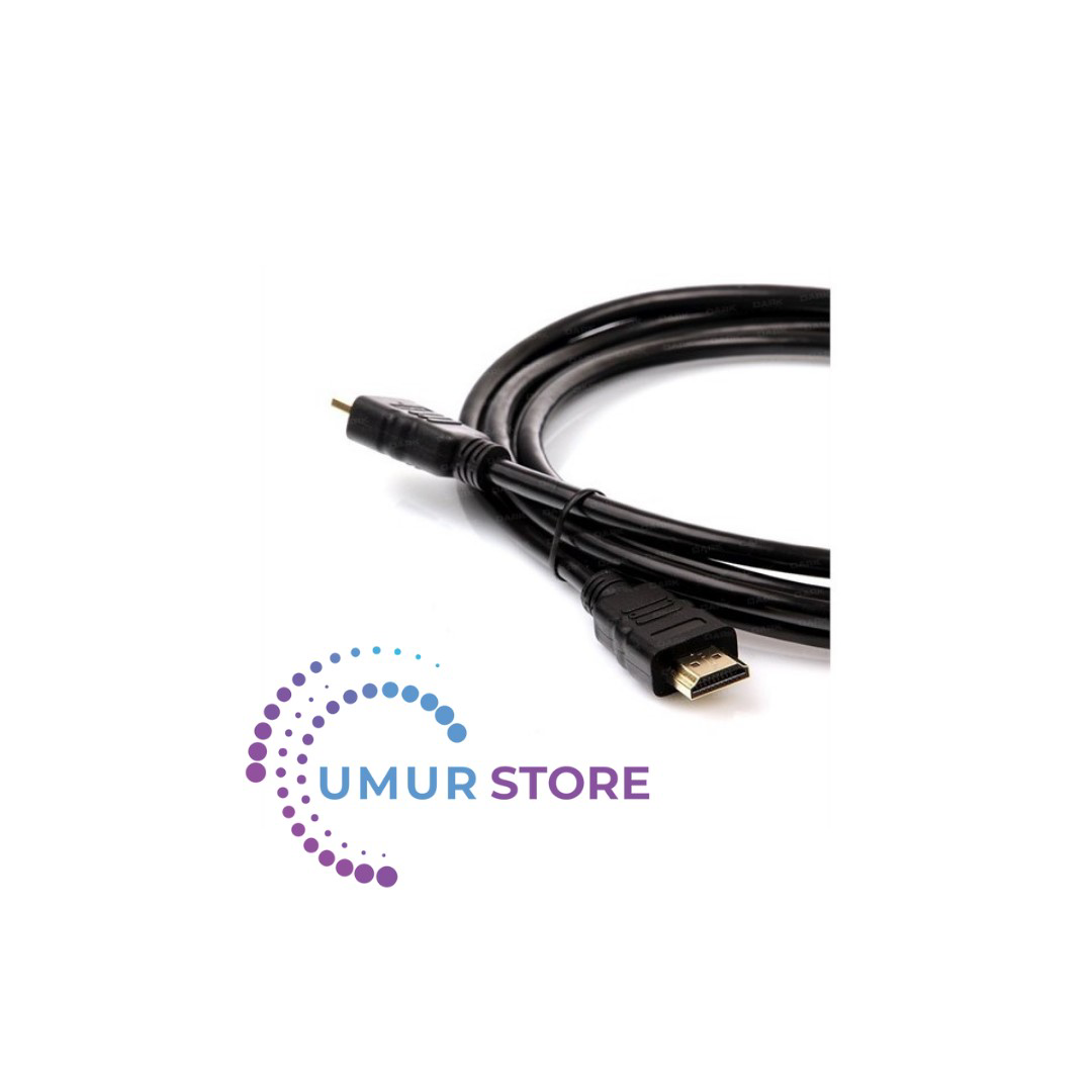 Herz V2.0 2Mt, 4K / 3D, Ağ Destekli, Altın Uçlu Hdmi Kablo (Dk-Hd-Cv20