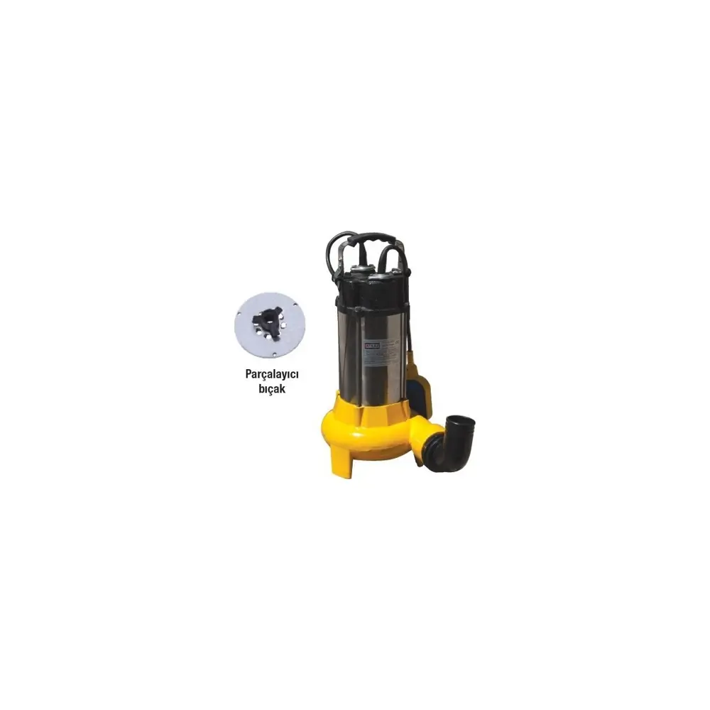 V2200D-F Döküm Gövdeli 3,5 Hp Atık Su Pompası