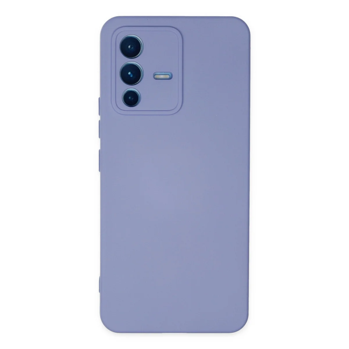 V23 5G Kılıf - Nano İçi Kadife Silikon Lila - Estetik ve Güçlü Koruma