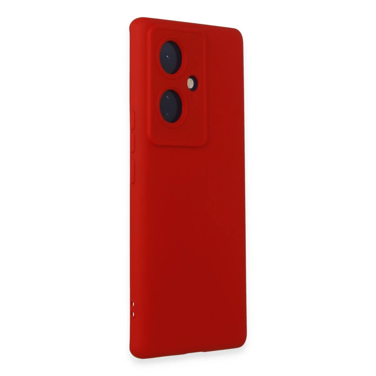 V29 Lite Nano İçi Kadife Silikon Kılıf - Kırmızı, Yerli Üretim ve Ultra Şık Koruma