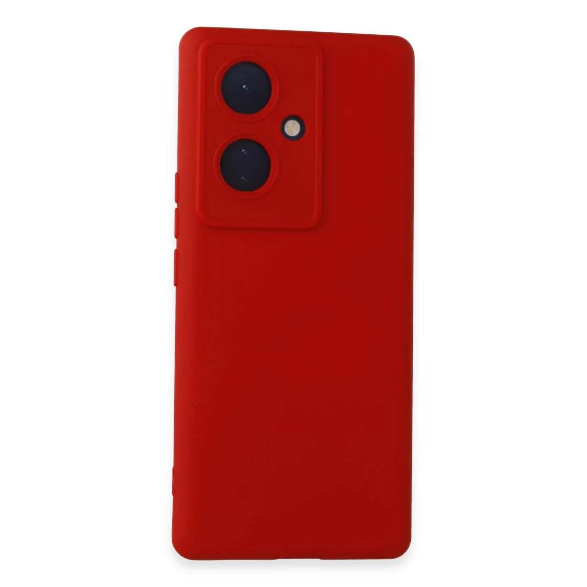 V29 Lite Nano İçi Kadife Silikon Kılıf - Kırmızı, Yerli Üretim ve Ultra Şık Koruma