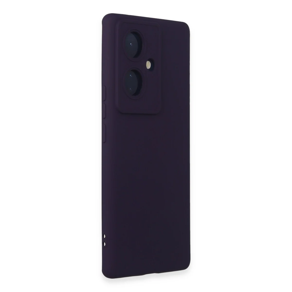 V29 Lite Nano Silikon Kılıf İçli Kadife - Mor | Şok Emici ve Çizilmez Koruma