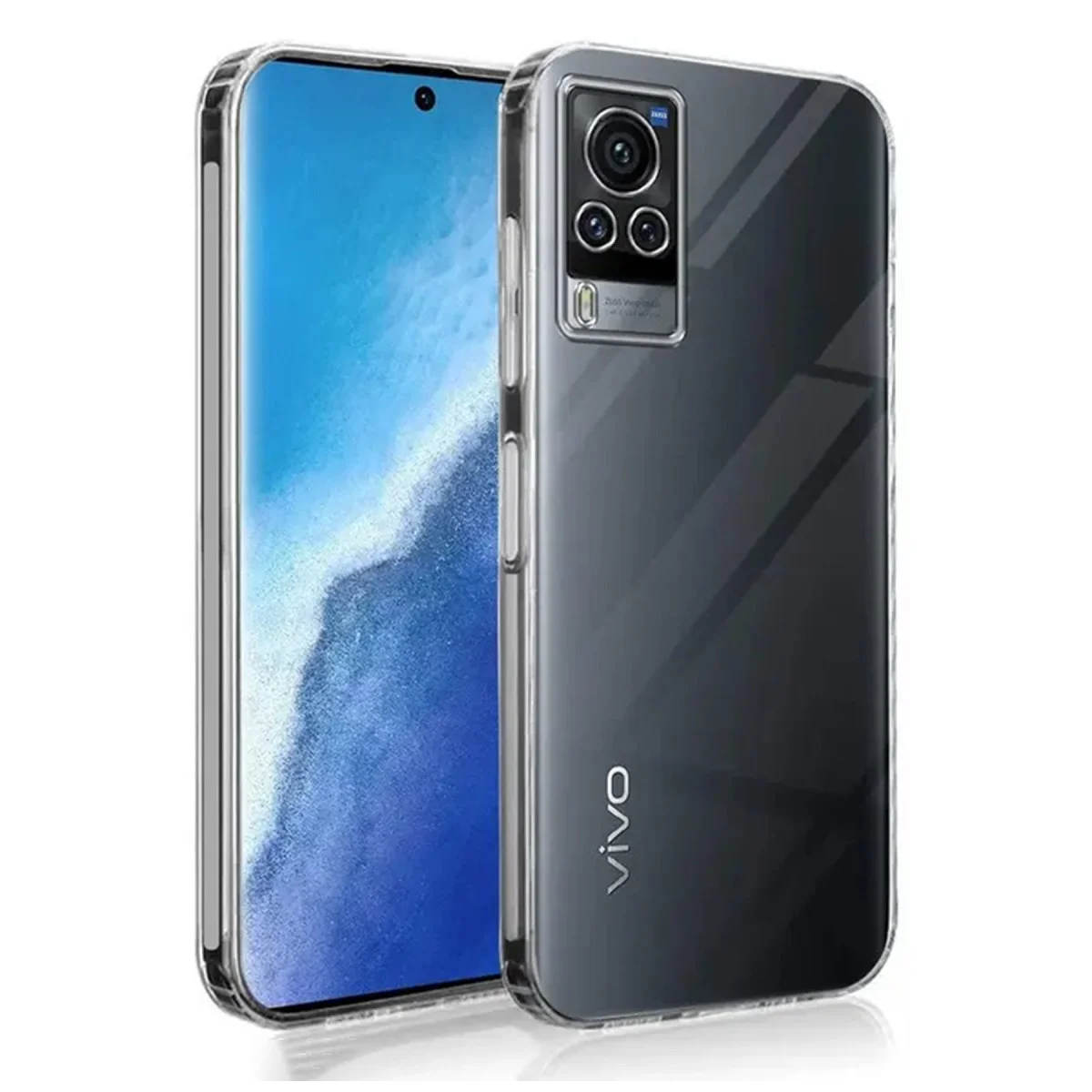 V30 5G Kılıf - Şeffaf Silikon Kılıf, Hafif ve Korumalı
