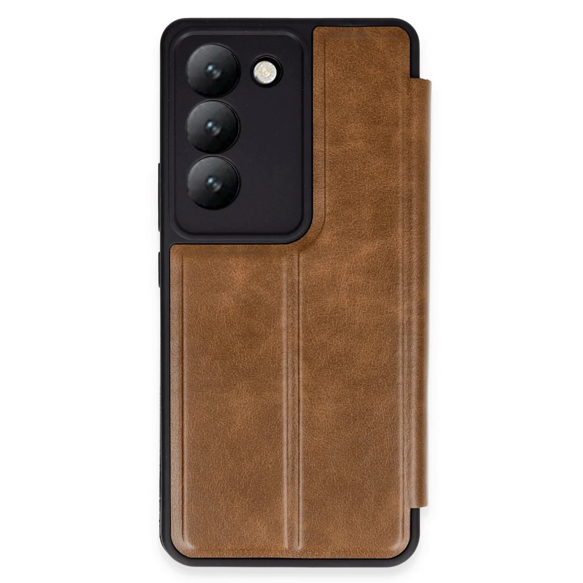 V30 Lite 4G Kılıf Flip Cover - Taba, Şık ve Güçlü Koruma