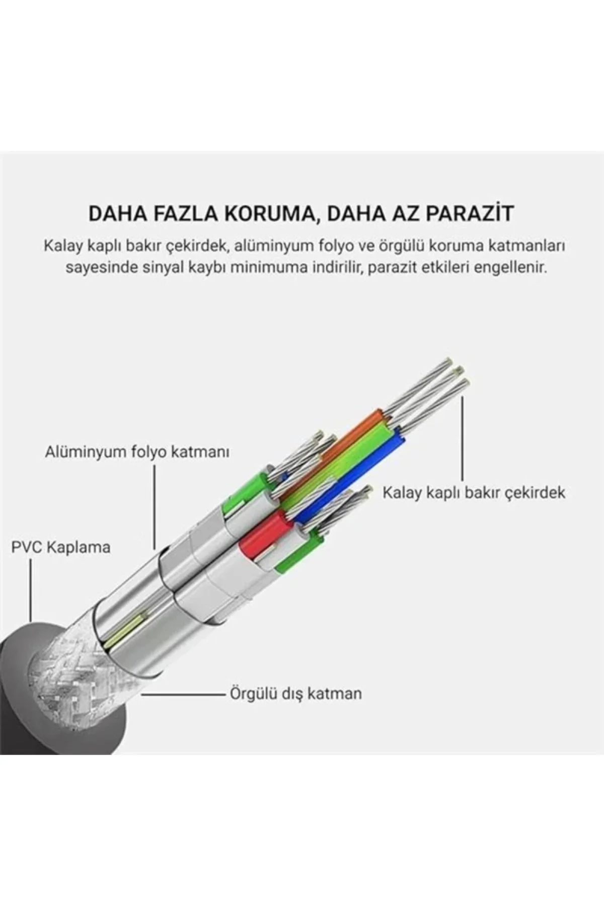 V401 VGA to 2 VGA Çoklayıcı Splitter Y Kablo