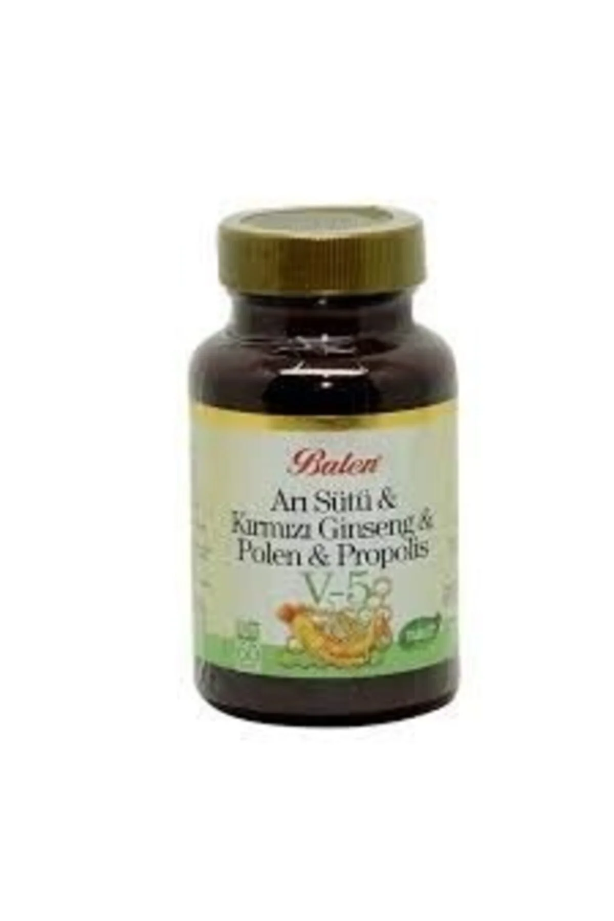 V5 Arı Sütü Kırmızı Ginseng Polen Propolis 60 Tablet X 1015 mg