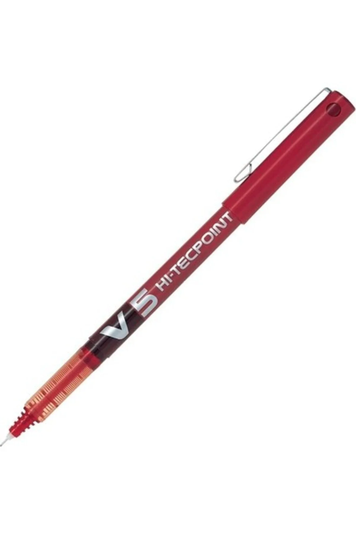 V5 Hi-Tecpoint İğne Uçlu Roller Kalem Mavi Siyah Kırmızı 3 Adet